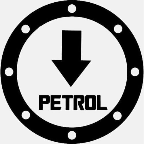 Gasoline tank cap car sticker interesting personality car accessories exterior decoration bumper window polyethylene Decal