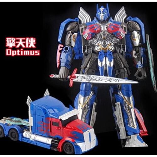 BMB Black Mamba Transformation Toys Figure H6001-1Truck Optimus Pillar OP Prime Transformed Movie Robot Model Toys For Boys Gift