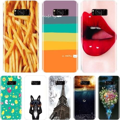 Phone Case For Samsung Galaxy S3 S5 S6 S7 Edge S8 S9 Plus Soft TPU Silicone Aesthetic Back Cover For Samsung Galaxy Note 4 5 8 9