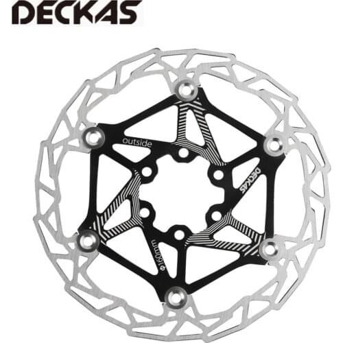 DECKAS MTB Bike Mountain Bicycle Brake Disc Float Floating Rotors Ultra-light 160mm 6 Bolt Rotors Parts Cycling Accessories