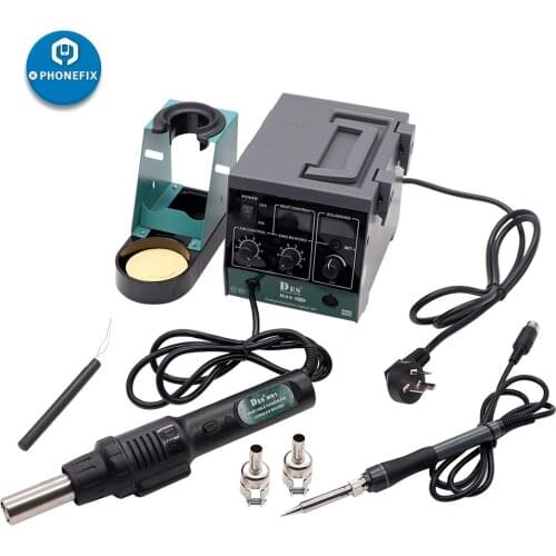 DES H92 Precision Soldering Tools 2 IN 1 BGA Rework Station Solder Iron Repair Tool for Mobile Phone PCB Welding Tool
