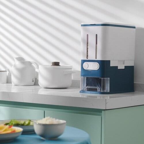 Cereal Dispenser Dry Grain Rice Storage Flour Nuts Seasoning Container