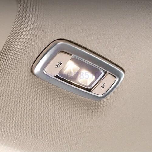 For BMW 5 Series G30 2017 2018 For BMW 7 Series G11 G12 2016-2018 ABS Matte Rear Back Inner Reading Light Lamp Cover Decor Trim