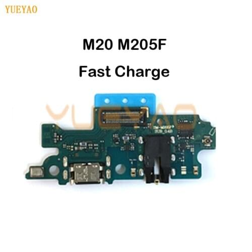 For Samsung Galaxy M20 M205 M205F M205FN USB Charging Port Dock Charger Plug Connector Board Flex Cable Replacement parts