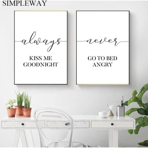 Motivational Minimalis Canvas Poster Nordic Style Wall Art Print Painting Modern Decorative Picture Scandinavian Home Decoration