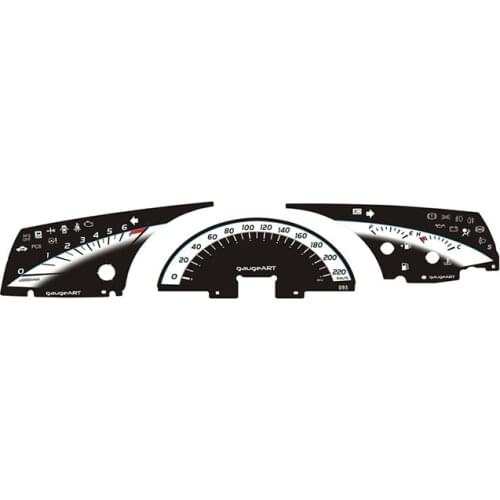 Upgrade for Previa ACR50 White Dashboard Instrument Penal Paper