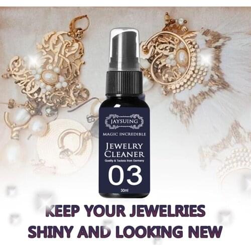50ML/30ML Jewelry Cleaner Anti-Tarnish Cleaning Solution Tarnish Remover For Gold Palladium Sainless Steel Diamonds Clean