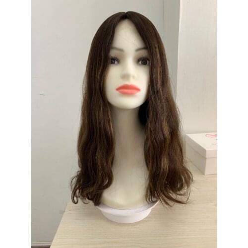 Tsingtaowigs Custom made European virgin hair unprocessed hair 18inch jewish wig front lace Best Sheitels wigs free shipping