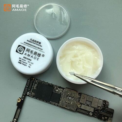 Amaoe BGA M51 Halogen-Free Solder Paste For Mobile Phone Repair BGA Solder Reballing Repair Tools