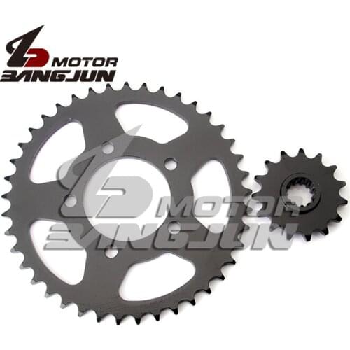 For CBR400 NC23/29 CBR23/29 Wheel Gear Motorcycle Front & Rear Sprocket Geartransmission