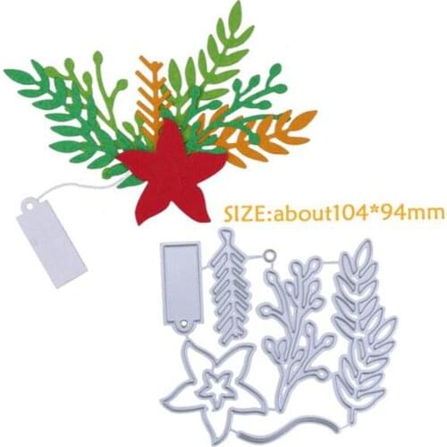 SCD615 Flower Metal Cutting Dies For Scrapbooking Stencils DIY Album Cards Decoration Embossing Folder Craft Die Cuts Tool New
