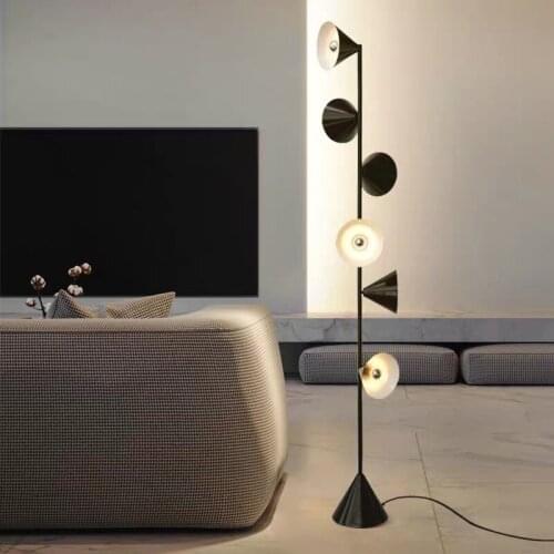 Nordic creative living room floor lamp modern minimalist designer model room bedroom bedside study sofa floor lamp