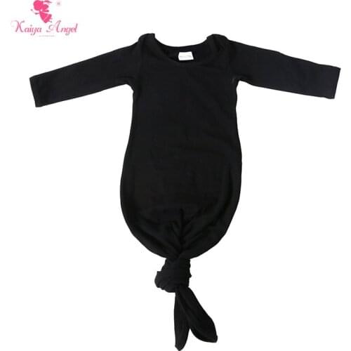 Kaiya Angel Baby Sleeping Bag Black Cotton 2017 Wholesale Baby Boys Girls Infant Pajamas Sleeping Bag Baby Newborn 0-24 Months
