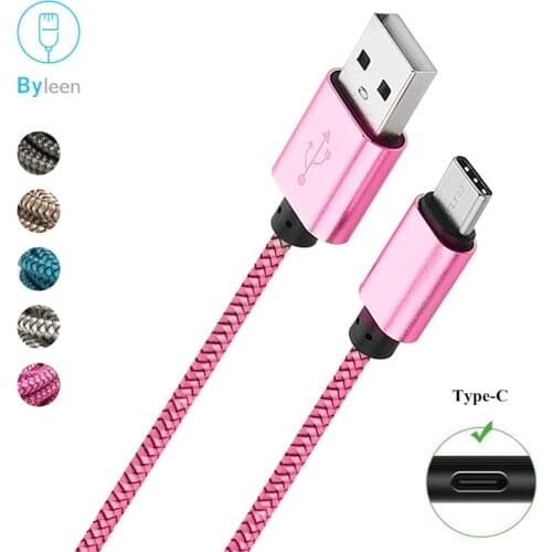 For Samsung galaxy feel 2 A51 A71 A52 A72 A30S A21S A40 A50 A70 S21 USB type C Cable Data Charger Cord 1M 2M Fast Charging Wire