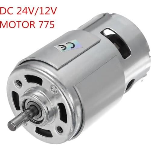 DC 24V/12V 15000RPM High Speed Large torque DC 775 Motor Electric Power Tool new Motors & Parts DC Motor