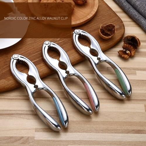 Walnut Clip Tool Household Nut Pine Nut Clip Zinc Alloy Multifunctional Sheller Eating Crab Claws Kitchen Fruit & Vegetable Tool