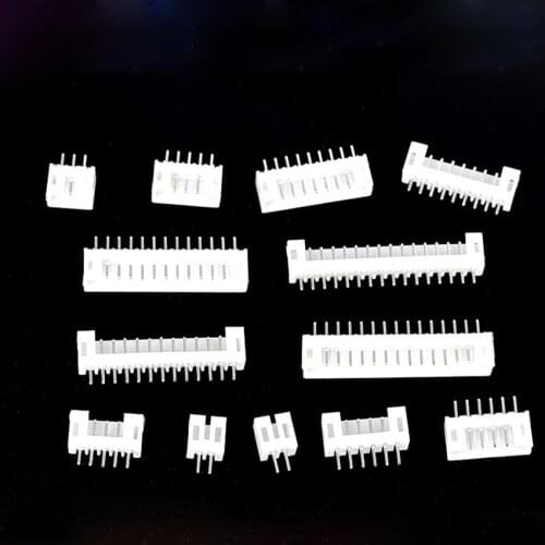 200PCS/Lot PH2.0 Straight Pin header Connector 2.0mm 2P/3P/4P/5P/6P/7P/8P/9P/10P/11P/12P