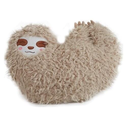 2019 China Manufacturer 100% Polyester Cut Bradypode Pillow plush sloth stuffed toy