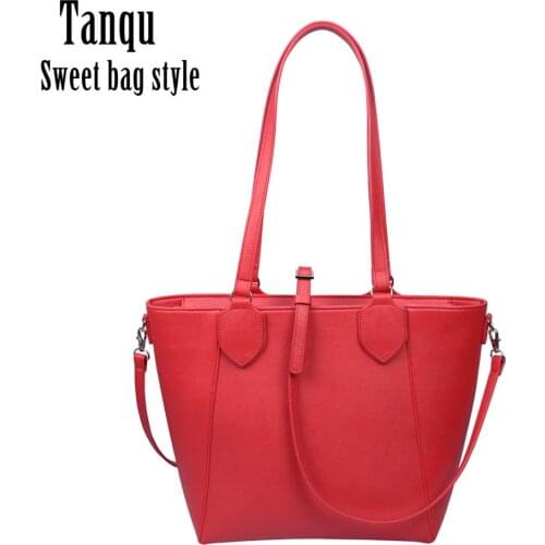 2020 Tanqu New O bag Sweet Style bag With Long handles For PU Leather Obag Waterproof Women Fashion Bag