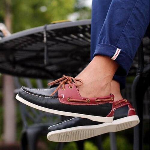 2021Designer Men Lazy Shoes Hand Sewing Slip-On Loafers Casual Driving Moccasins Woman Shoes Genuine Leather Tassel Boat Shoes