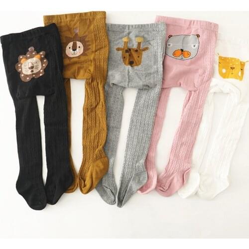 Casual Newborn Baby Girls Tights For 0-4T Cotton Autumn Newborn Pants Baby Stockings For Toddler Baby PP Pants