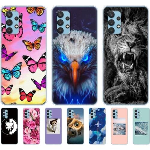 For Samsung Galaxy A32 Case Silicon Soft Phone Cover For Samsung A32 5G 6.5" A326 Bumper a32 4G 6.4" A325F Back Shell 2021 tpu