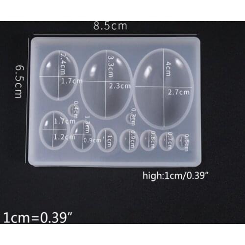 Perfume Bottle Gemstone Patch Mold DIY Crystal Epoxy Glue Crafts Decorations Pendant Making Silicone Molds