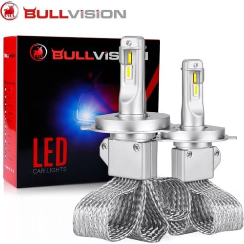 H4 led Headlight H7 H11 H8 9006 9005 HB3 HB4 LED Bulbs Without Fan Car Fog lamps luces led para auto Nebbia 6000K White 12V