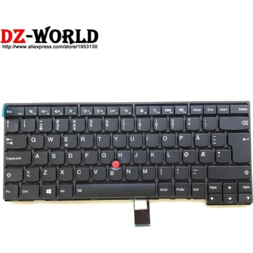 New/Orig NO Norwegian Backlit Keyboard for Thinkpad T440 T440S T431S T440P T450 T450S T460 FRU 04X0121 0C43926 04X0159 00HW857
