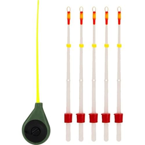 Mini Ice Fishing Rod Winter Outdoor Portable Fishing Rod Fishing Accessories with Extra Rod Tip Cold Weather Sport Supply