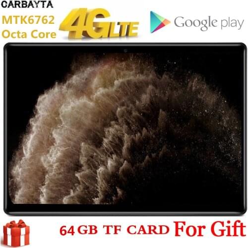 10.1 Inch x960 64GB TF Card Tablet PC Global Bluetooth Wifi Phablet Android 9.0 8 Octa Core Dual SIM Card 2.5D IPS 1920*1200