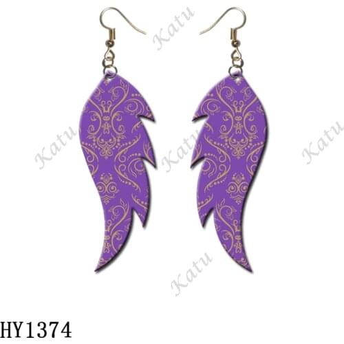 Feather earrings cutting dies die cut & wooden dies Suitable for common die cutting machines on the marke
