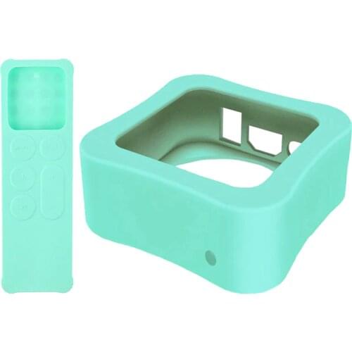 Silicone Protective Case Skin for Apple TV Box 4K 5TH Remote Controller Protect Case