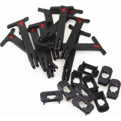 TUKE 10Pcs Car Front Gellar Hand Hood Release Rod Handle Lever For VW Golf GTI R32 Jetta 1J5 823 593 C 1J5 823 593 1J5823593C