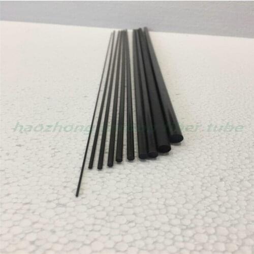 5 pcs 3mm X L1000mm Carbon Fiber Rods 1000mm long for RC Plane, suit for RC Model 3*1000mm