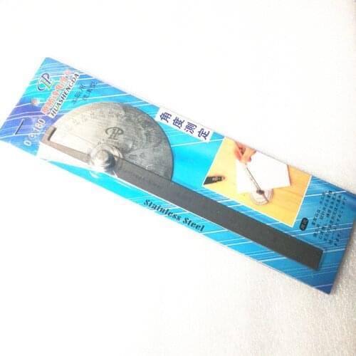 10PCS protractor Craftsman Rule Ruler Machinist Tool Stainless Protractor Round Head Angle Finder Protractor Angle Finder