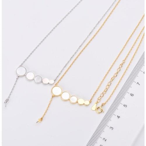 2020 Simple Design S925 Chains for jewelry Silver&Gold Chains For Jewelry Making DIY Handmade Components