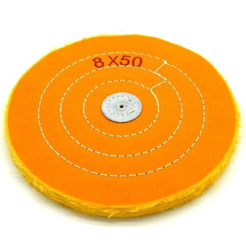 50 layers Cotton Polishing Cloth Buffing Wheels Jewelry Mirror Polishing Wheel