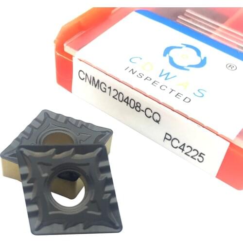 CNMG120408 CQ PC4225 Carbide Inserts Lathe Cutter Tools External Turning Tool CNMG 120408 High Quality Cnc Blade For Steel
