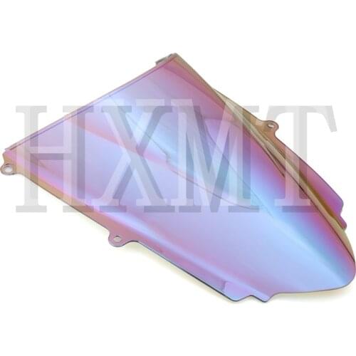 For Triumph Daytona 675 675R 2013 2014 2015 2016 2017 White iridium Motorcycle bike Windshield WindScreen Double Bubble