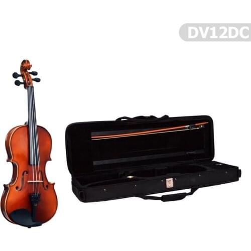 Dominguez DV12DC black coffee 1/2 Violin Music,Acoustic, Hobby, Custom, a new generation, made in Turkey