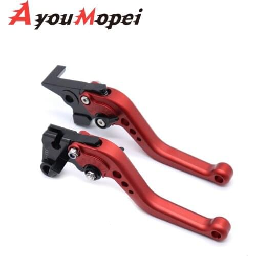 Short Brake Clutch Levers For DUCATI Multistrada 1000DS/1100/S ST4/ST3/S GT1000 SPORT 1000 S2R Motorcycle Adjustable CNC