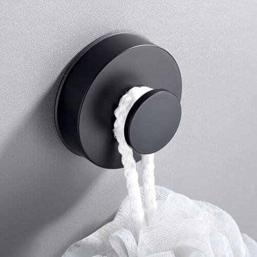 Punch Free Clothes Hook Wall Mounted Storage Hooks Plastic Door Hooks For Bathroom Livingroom Self Adhesive Bath Towel Hook