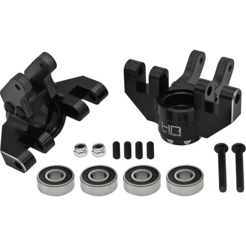 Hot Racing heavy duty aluminum steering blocks with carbon fiber steering arms for Losi LMT Monster Truck