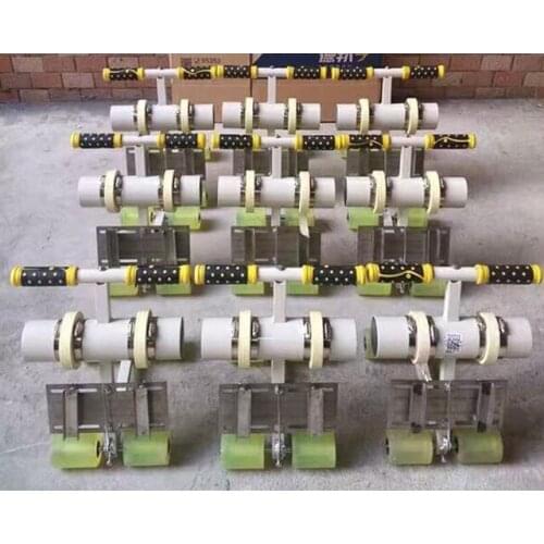 Floor sticking machine Stadium edger Plastic stadium tape equipment Professional turning floor marking tool