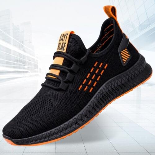 Fashion Sneakers Men Vulcanized Shoes Air Mesh Mens Trainers Lightweight Casual Shoes Men Black Footware Tenis Masculino
