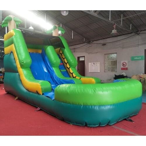 Customized PVC Material Inflatable Slide with Pool