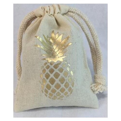 Custom PINEAPPLE wedding Hangover Kit favor gift Welcome Candy Bags Bachelorette hen bridal shower party gift bag