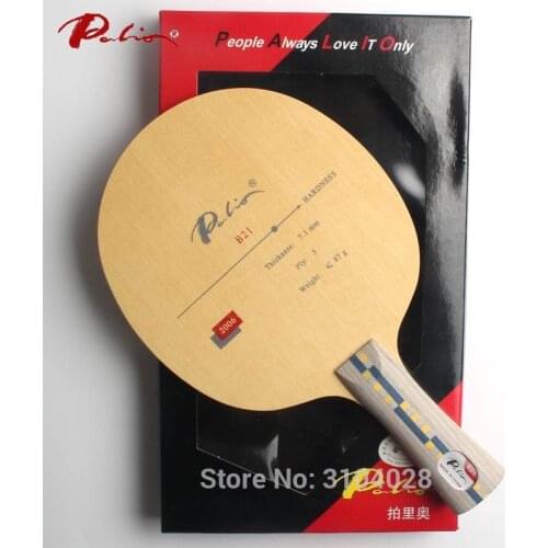 Palio official B-21 table tennis blade 5 ply pure wood allround for table tennis racquet game ping pong game