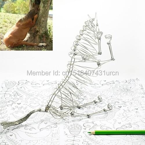 N1 HORSE ANIMAL/CHINESE ZODIAC LIMITED SOUVENIR PUPPET/MODEL/ACTIVE JOINT TOY WEDDING&BIRTHDAY&HOME&OFFICE&GIFT&PRESENT